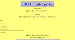 Desktop Screenshot of drecsoftware.com